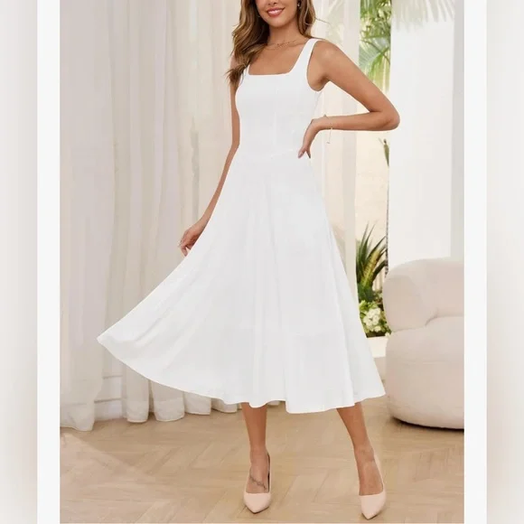 Zattcas Womens 2025 Spring Summer Dress size M - Picture 5 of 5